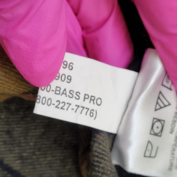 Red-Head Flannel Button Shirt Large 23x28 Shadow Plaid - Picture 9 of 14